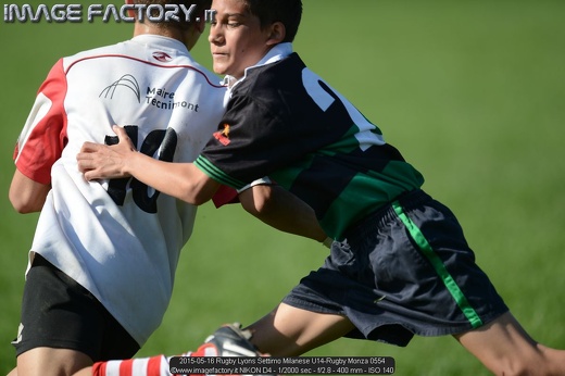 2015-05-16 Rugby Lyons Settimo Milanese U14-Rugby Monza 0554
